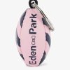 Eden Park Pink Rugby Ball Keyring With Stripe And Screen-Printed | Key Chains