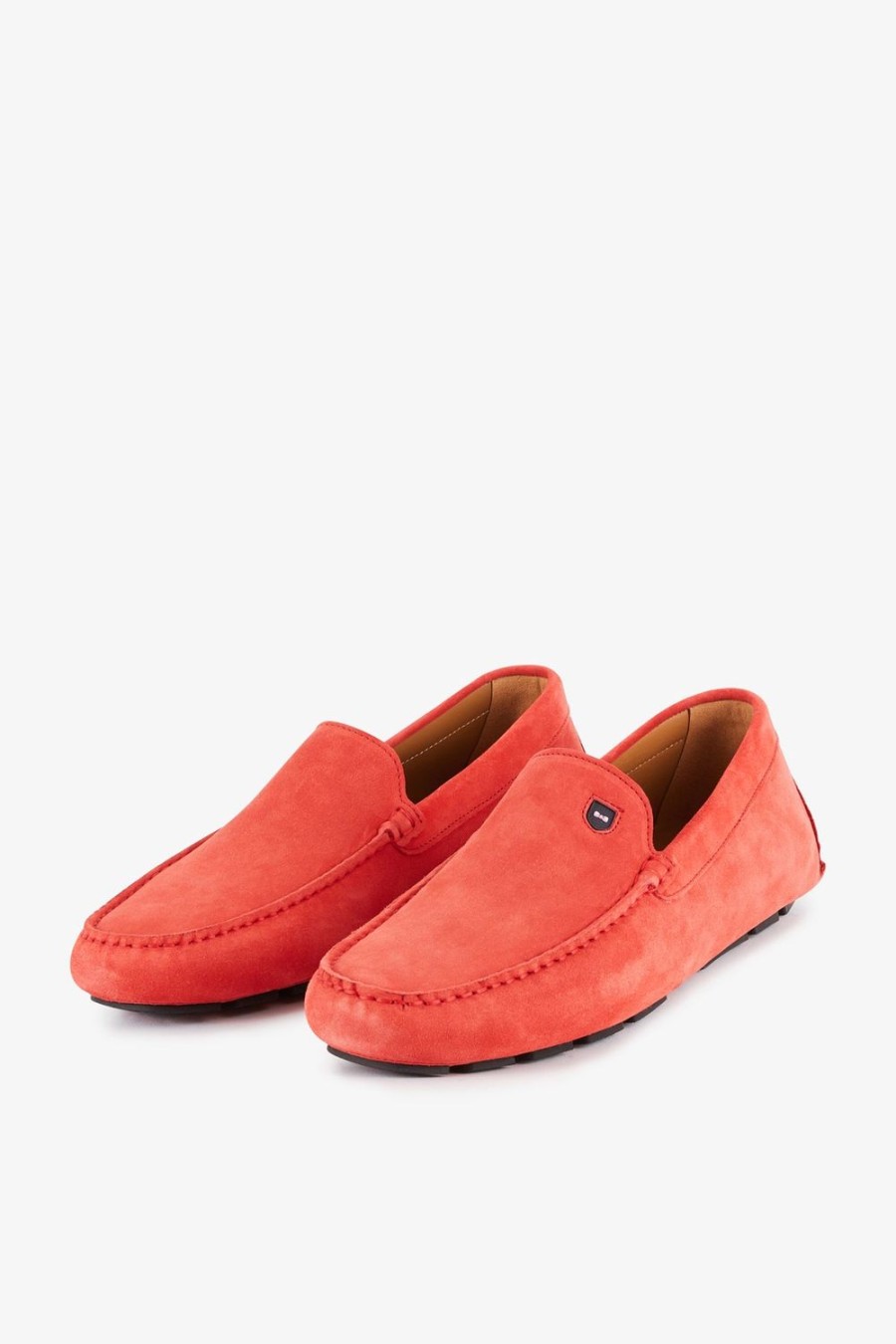 Eden Park Red Suede Moccasins | Loafers