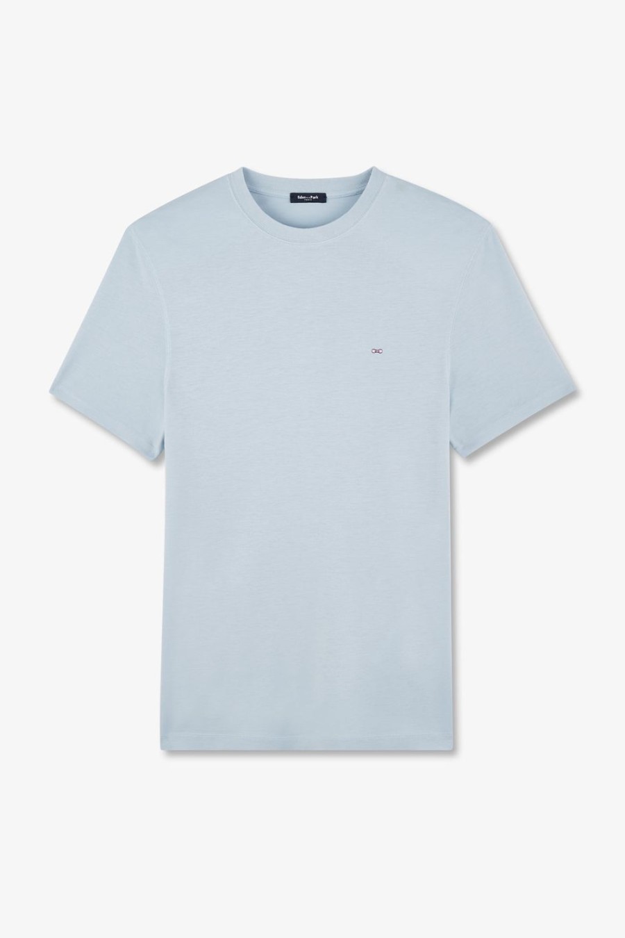 Eden Park Light Blue Short-Sleeved T-Shirt | T-Shirts