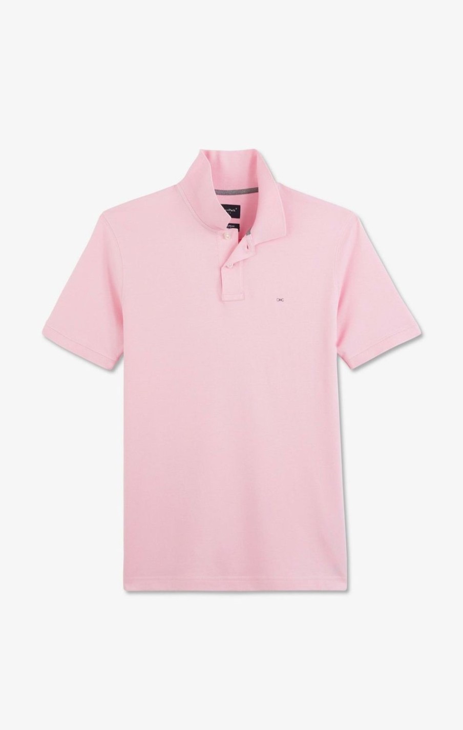 Eden Park Pink Stretch Pima Cotton Polo | Polos