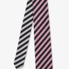 Eden Park Pink Tie With Tricolour Stripes | Ties & Bow Ties