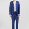 Eden Park Slim-Fit Suit In Blue Wool | Jackets