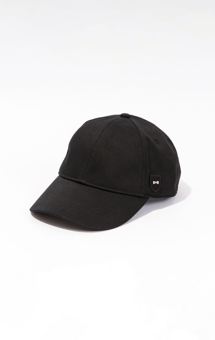 Eden Park Unicolour Black Cotton Cap | Caps