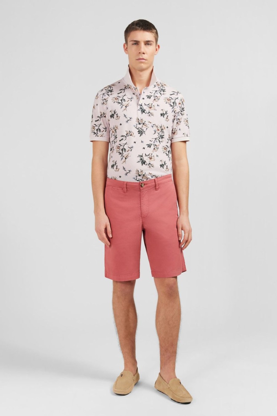 Eden Park Polo Shirt With An Exclusive Floral Print | Polos