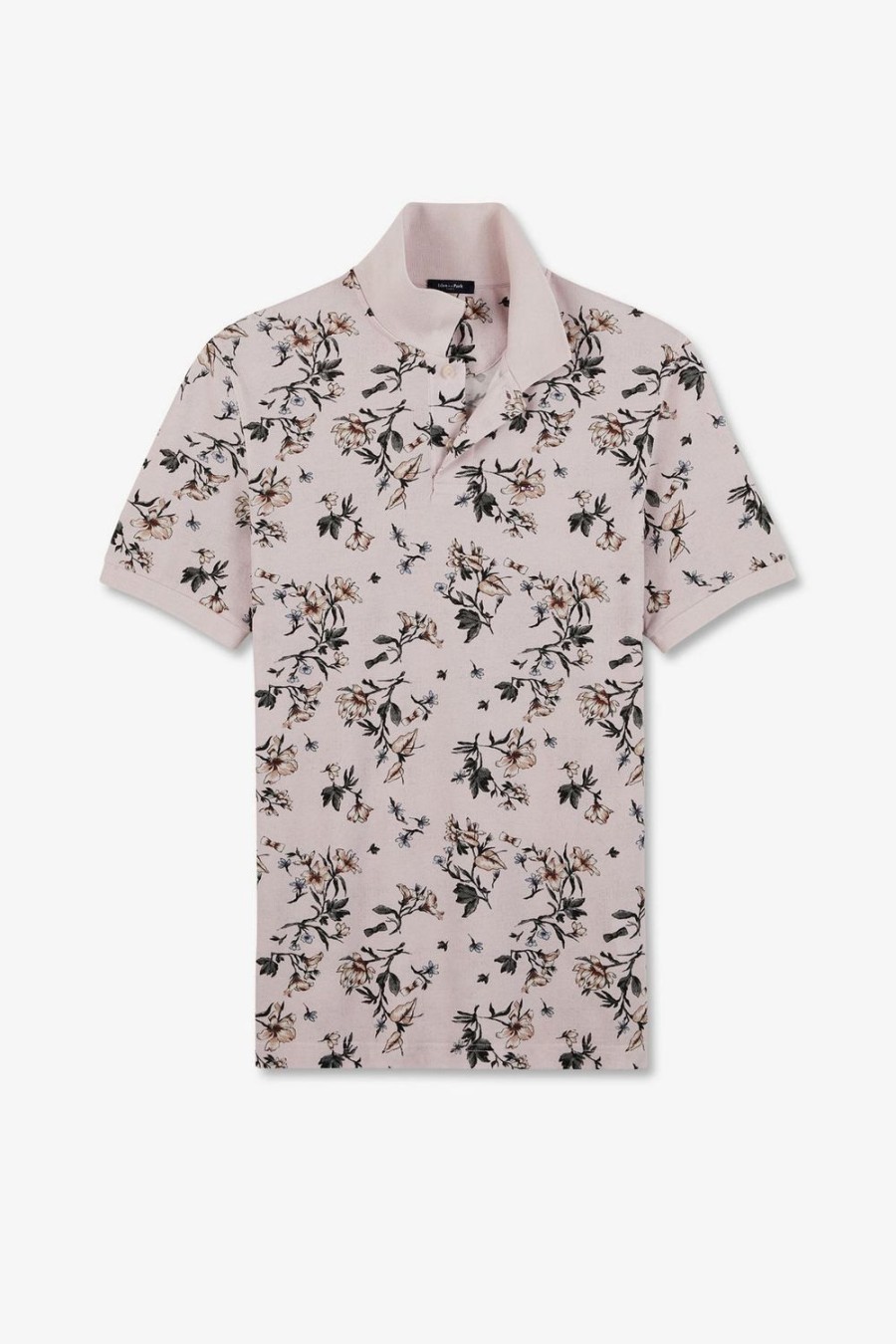 Eden Park Polo Shirt With An Exclusive Floral Print | Polos