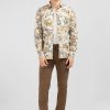 Eden Park Leaf Printed Cotton Voile Shirt | Shirts