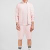 Eden Park Pink Zipped Sweatshirt With Stand-Up Collar | Sweatshirts