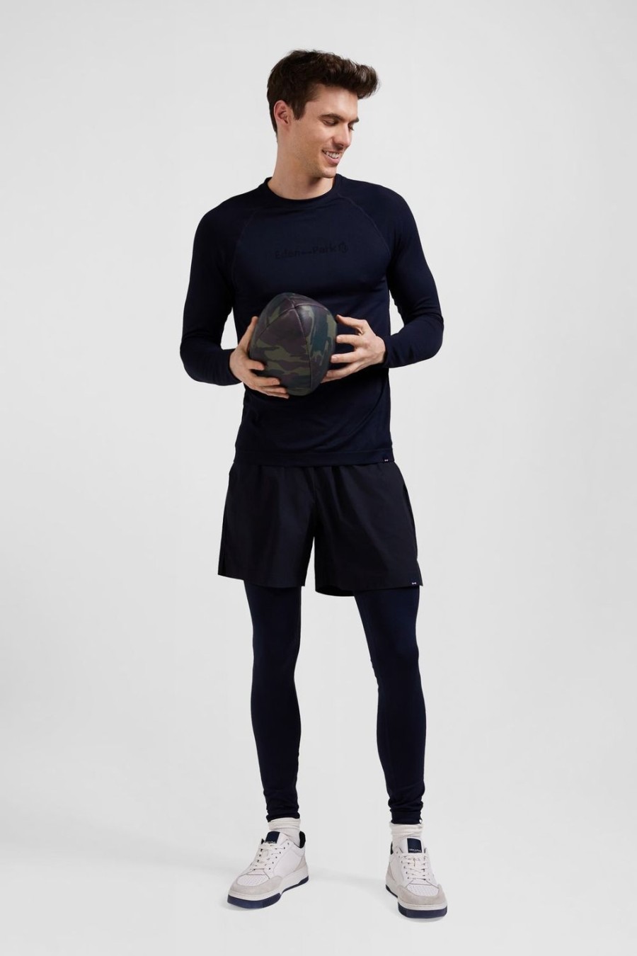 Eden Park Navy Blue Stretch Sports Jogging Bottoms | Pants