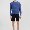 Eden Park Blue Striped Jumper In Combination Knit | Sweaters