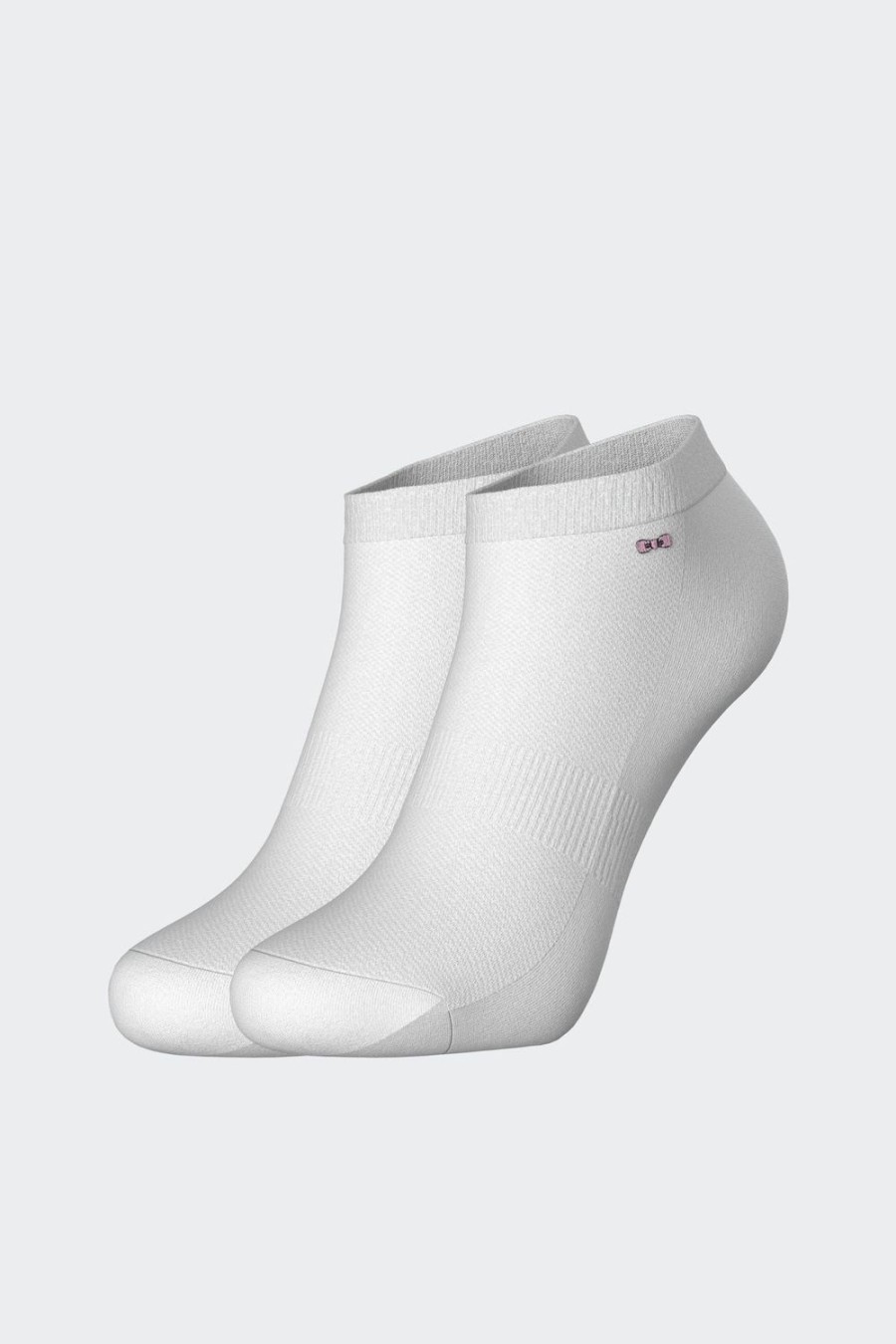 Eden Park White Low-Cut Socks In Stretch Cotton | Socks