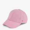 Eden Park Pink Cotton Canvas Cap With Bow Tie Embroidery | Caps