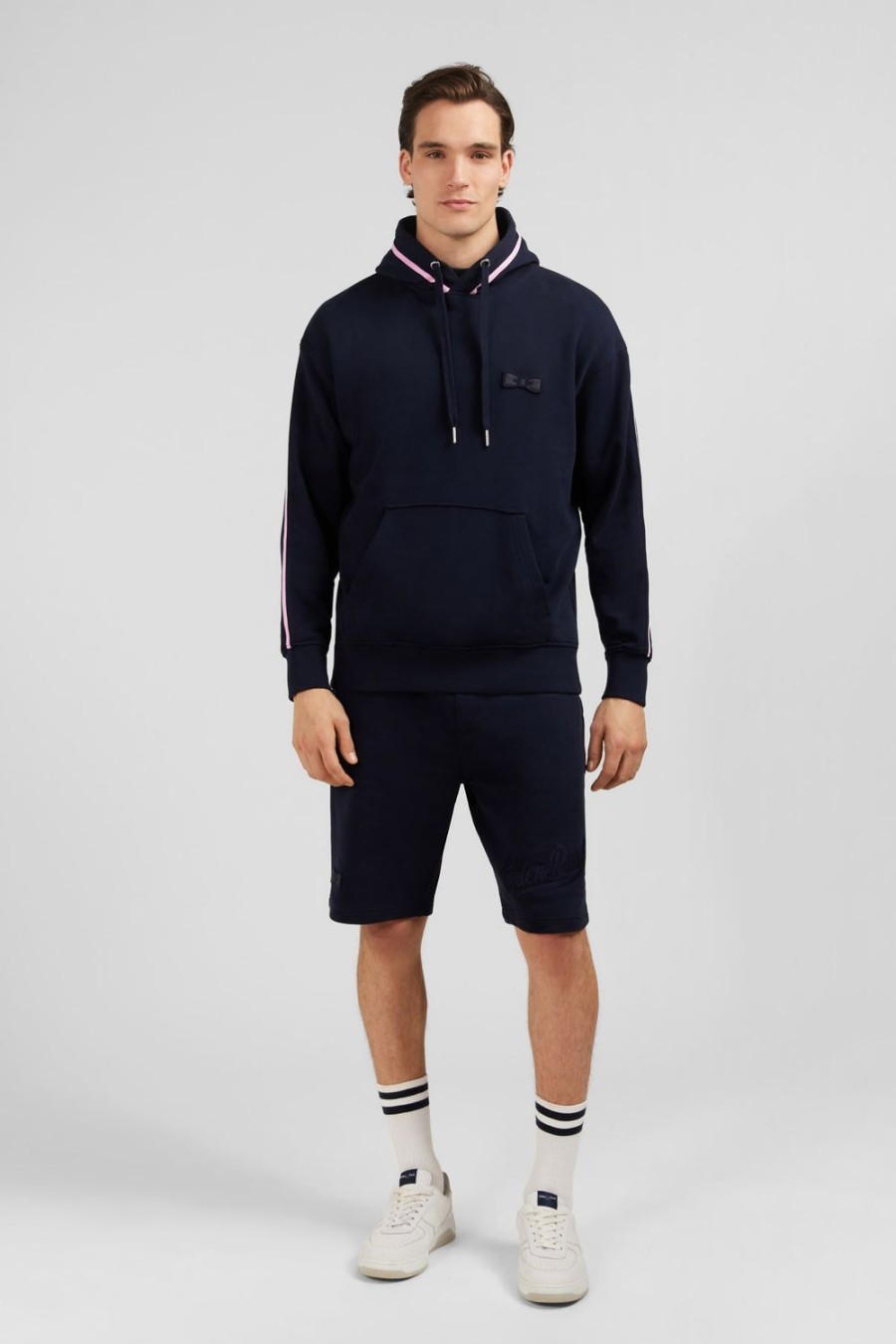 Eden Park Navy Blue Hoodie | Sweatshirts