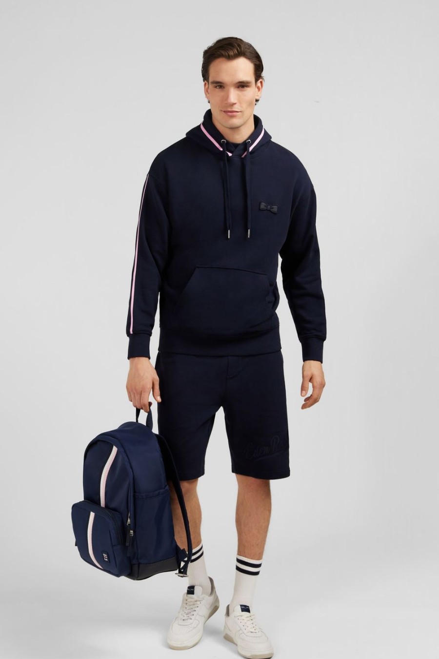 Eden Park Navy Blue Hoodie | Sweatshirts