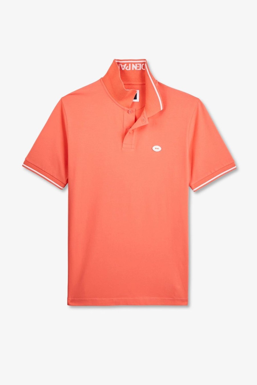 Eden Park Pink Short-Sleeved Polo Shirt | Polos