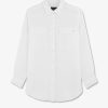 Eden Park Plain White Blouse | Shirts