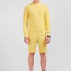 Eden Park Yellow Jumper In A Linen Blend | Sweaters