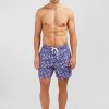 Eden Park Pink Swim Shorts With Exclusive Floral Print | Swimwear