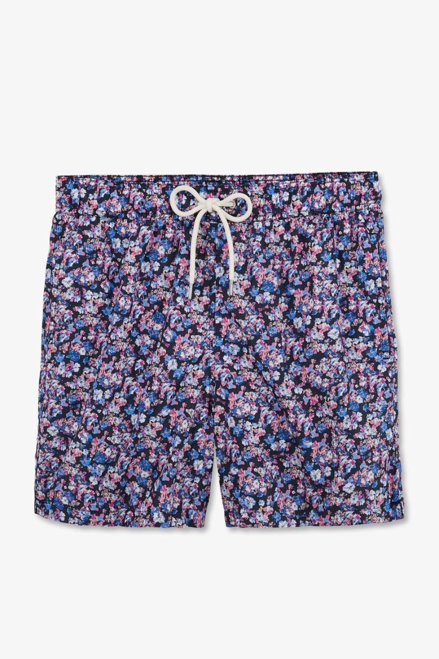 Eden Park Pink Swim Shorts With Exclusive Floral Print | Swimwear