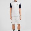 Eden Park Grey Short-Sleeved Colour-Block Polo Shirt | Polos