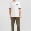 Eden Park White Short-Sleeved Polo Shirt | Polos