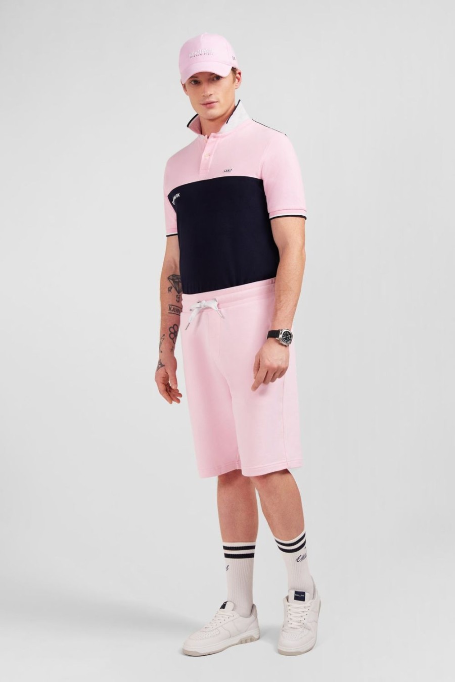 Eden Park Shorts In Pink Fleece | Shorts & Bermudas