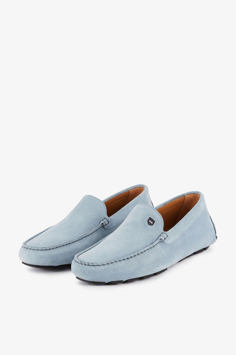 Eden Park Blue Suede Moccasins | Loafers