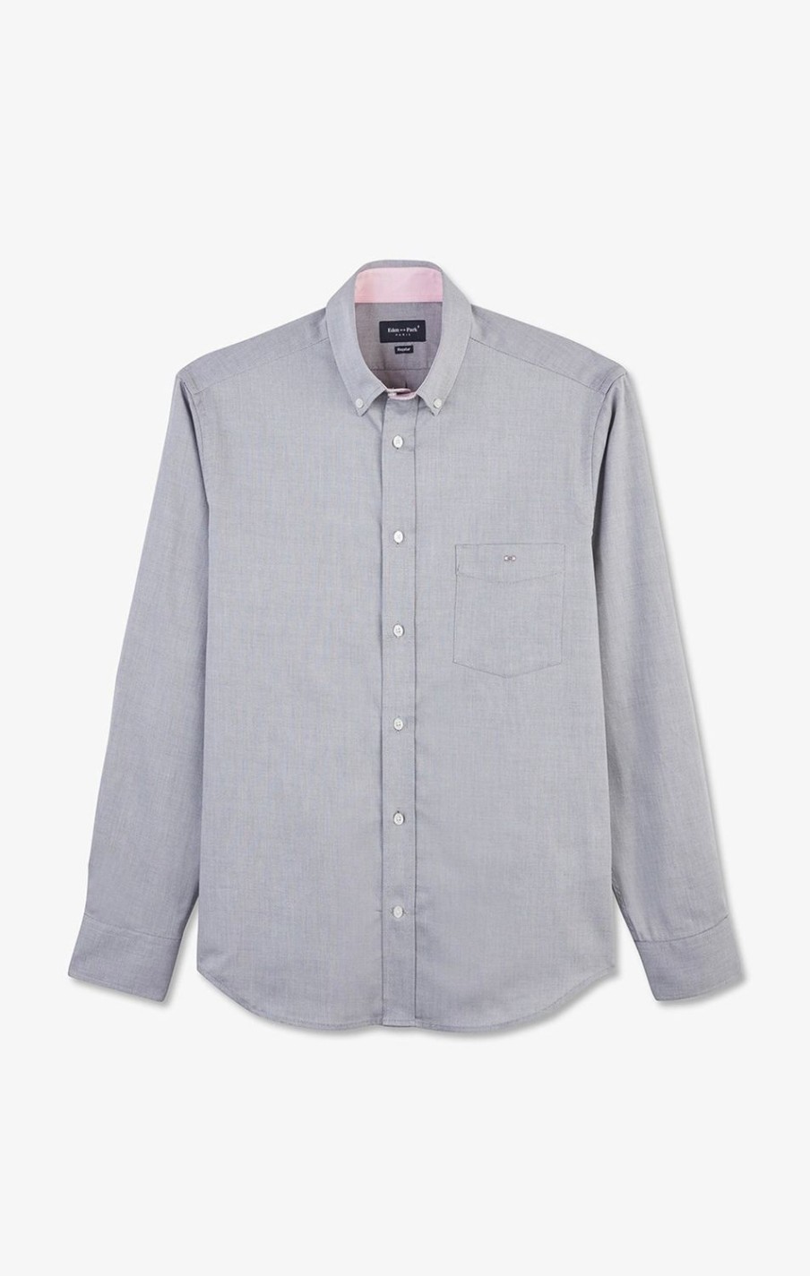 Eden Park Light Grey Cotton Shirt | Shirts