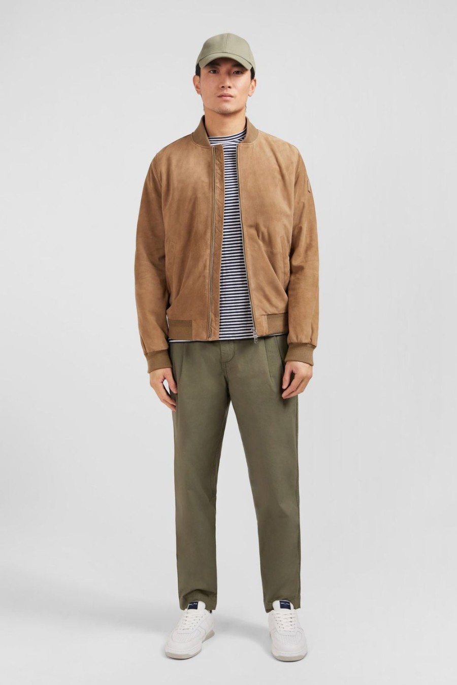 Eden Park Plain Beige Jacket | Coats