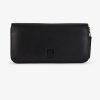 Eden Park Black Rectangular Leather Wallet | Portfolios