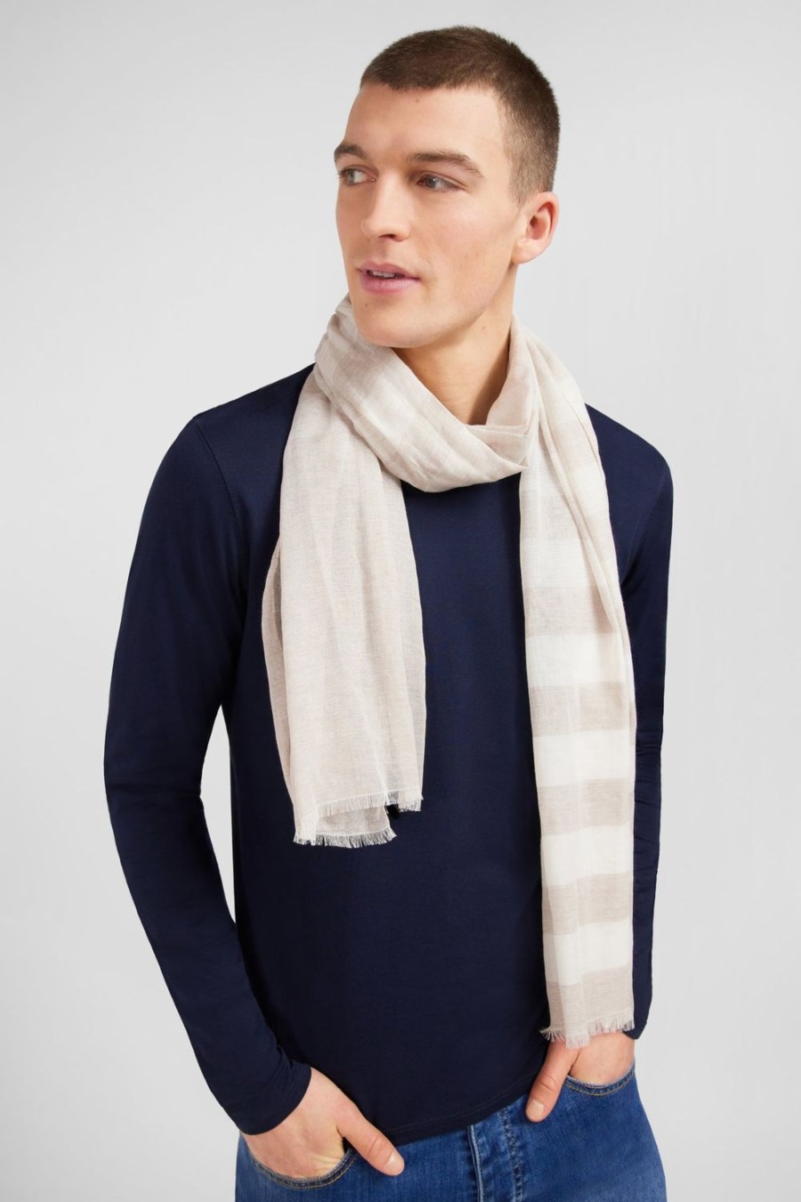 Eden Park Beige Circle Scarf | Scarves & Wraps