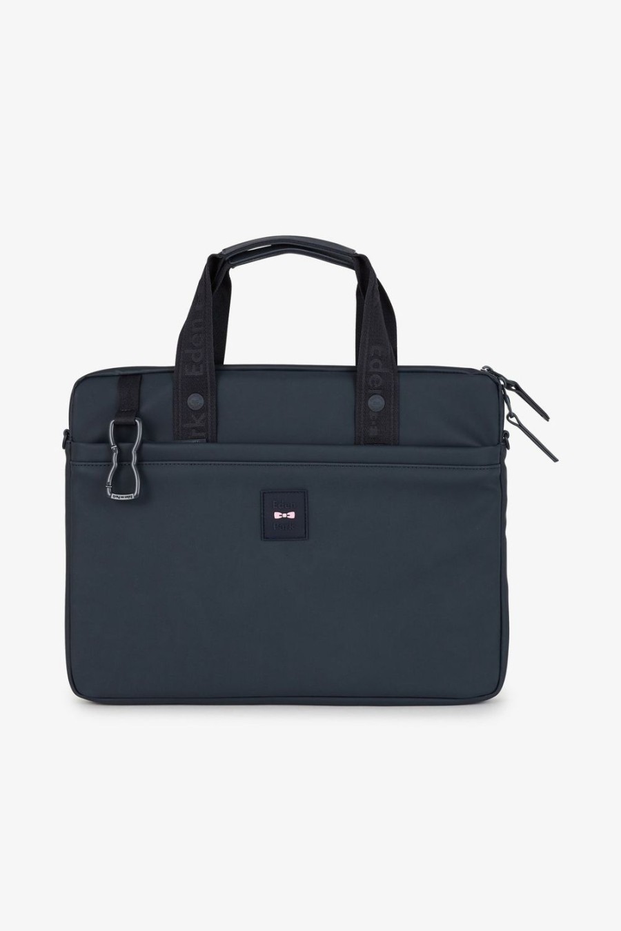 Eden Park Navy Blue Rubber Laptop Sacoche | Bags