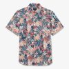 Eden Park Shirt With Exclusive Floral Print | Short-Sleeved Shirts