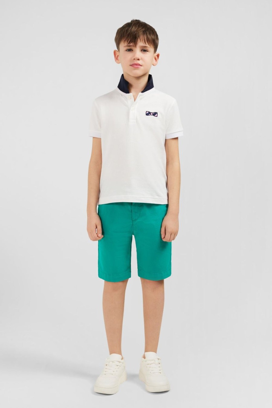 Eden Park White Polo Shirt | Children