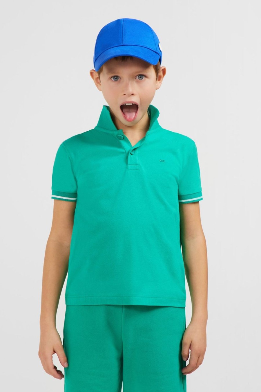 Eden Park Green Polo Shirt | Children