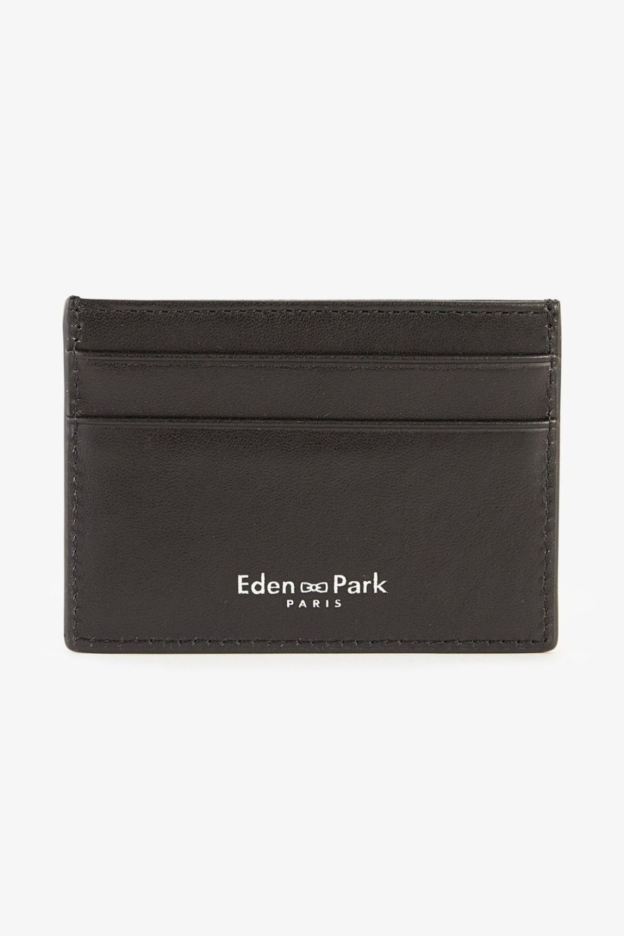 Eden Park Black Leather Cardholder | Card Holders