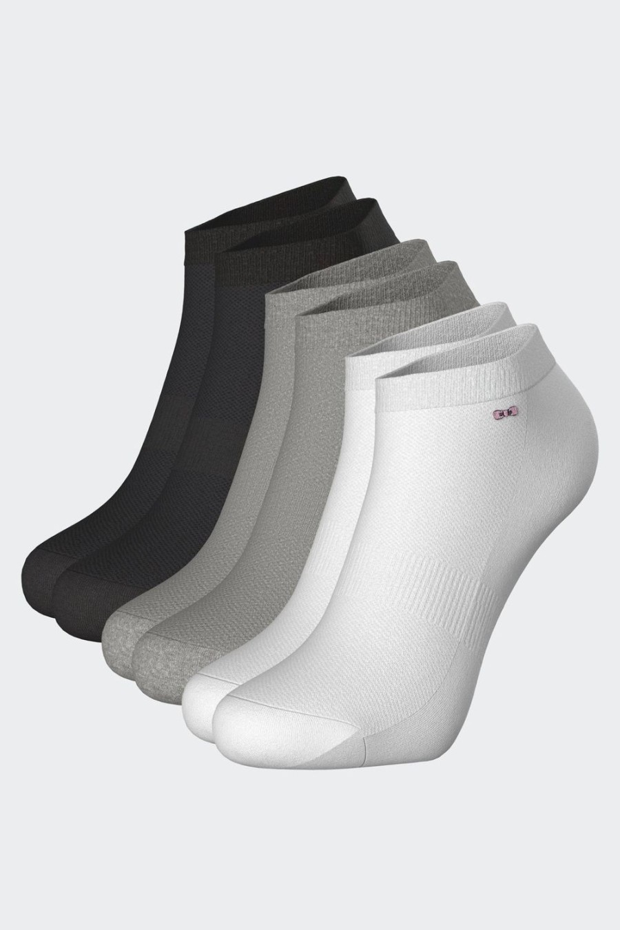 Eden Park Set Of 3 Pairs Of Low-Cut Stretch Cotton Socks | Socks