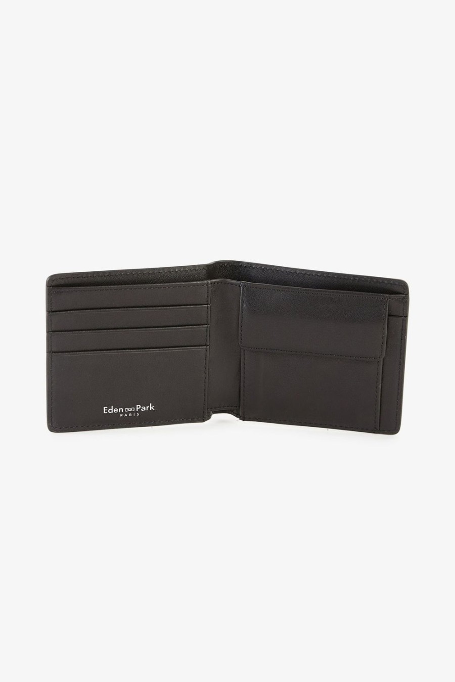 Eden Park Dark Blue Rubber Italian Wallet | Portfolios