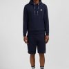 Eden Park Plain Dark Blue Hooded Sweatshirt | Sweatshirts