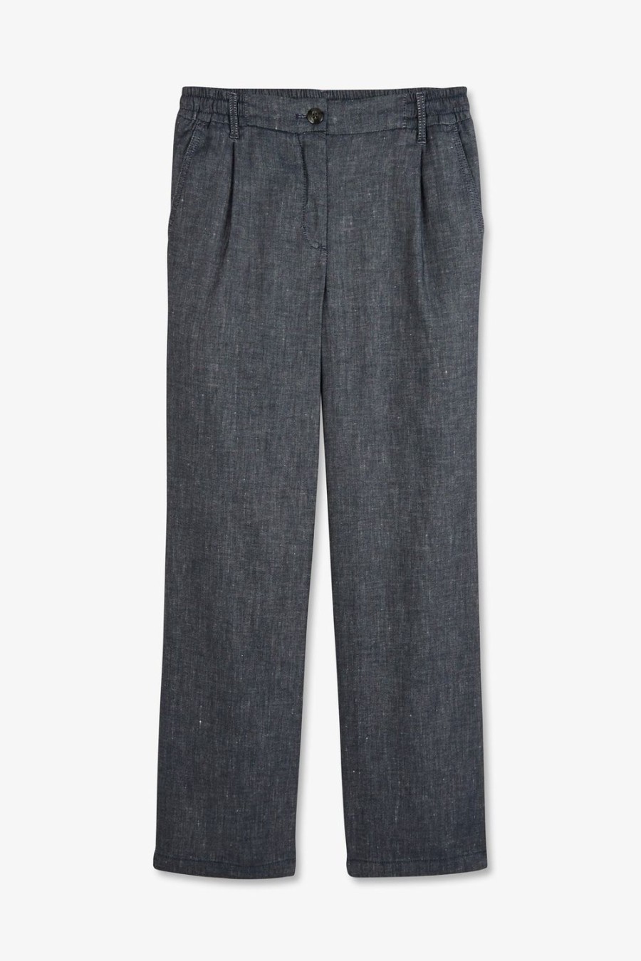 Eden Park Navy Blue Trousers | Pants