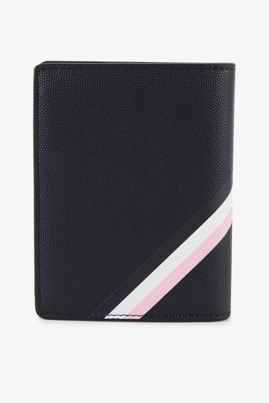 Eden Park Navy Blue Grained French Wallet | Portfolios