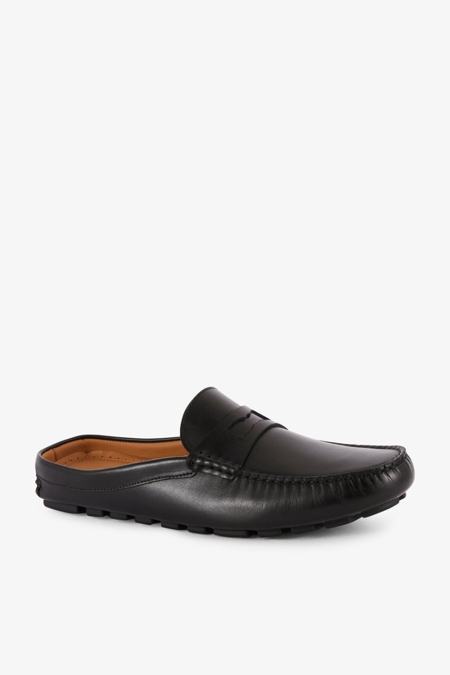 Eden Park Black Leather Moccasins | Loafers