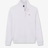 Eden Park White Cotton Sweatshirt With Polo Collar | Sweatshirts