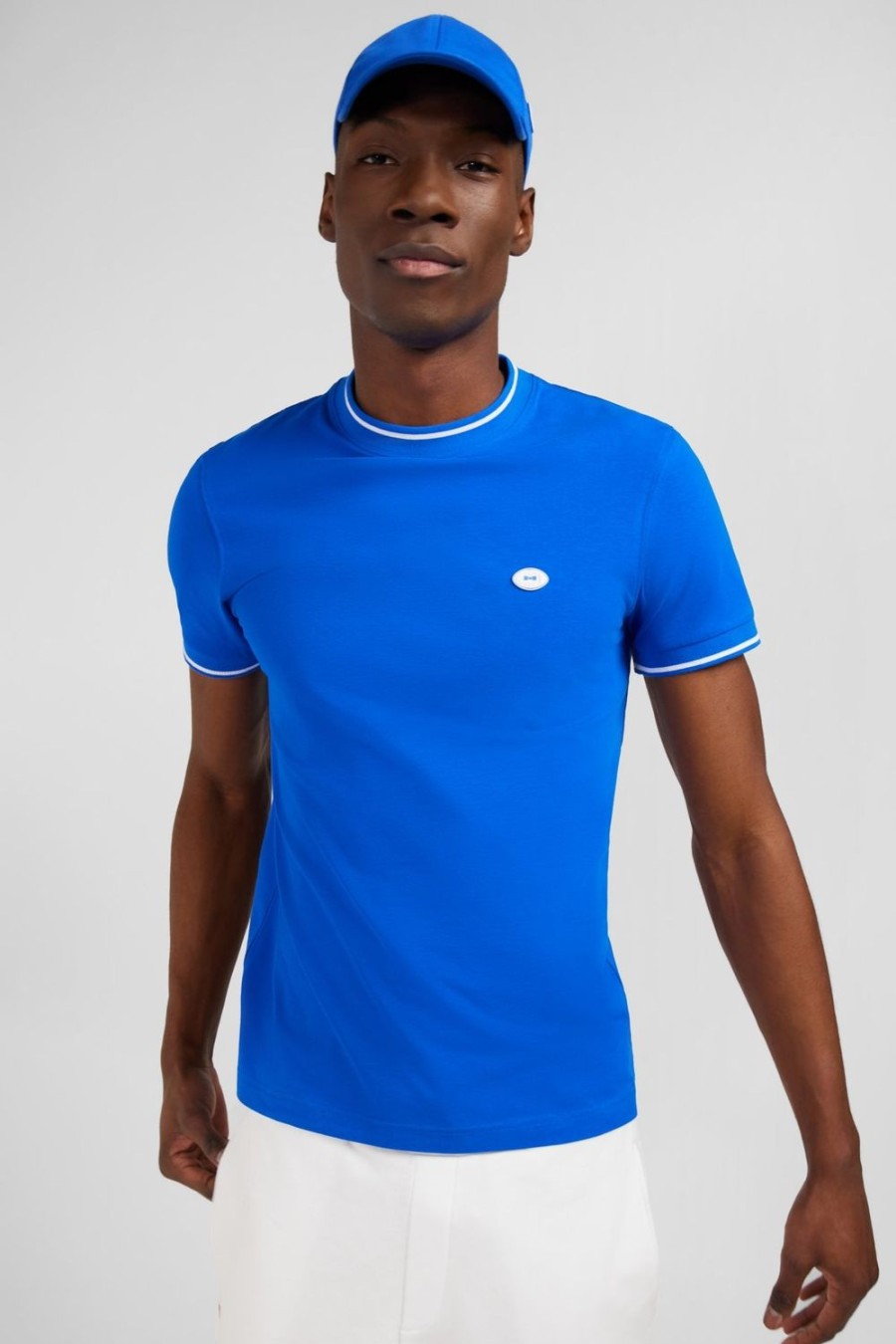 Eden Park Blue Short-Sleeved T-Shirt | T-Shirts