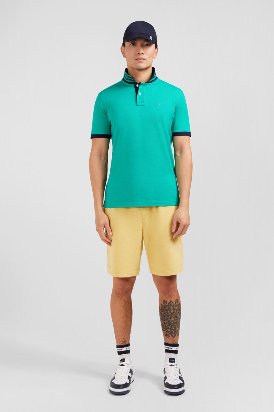 Eden Park Green Short-Sleeves T-Shirt | Polos