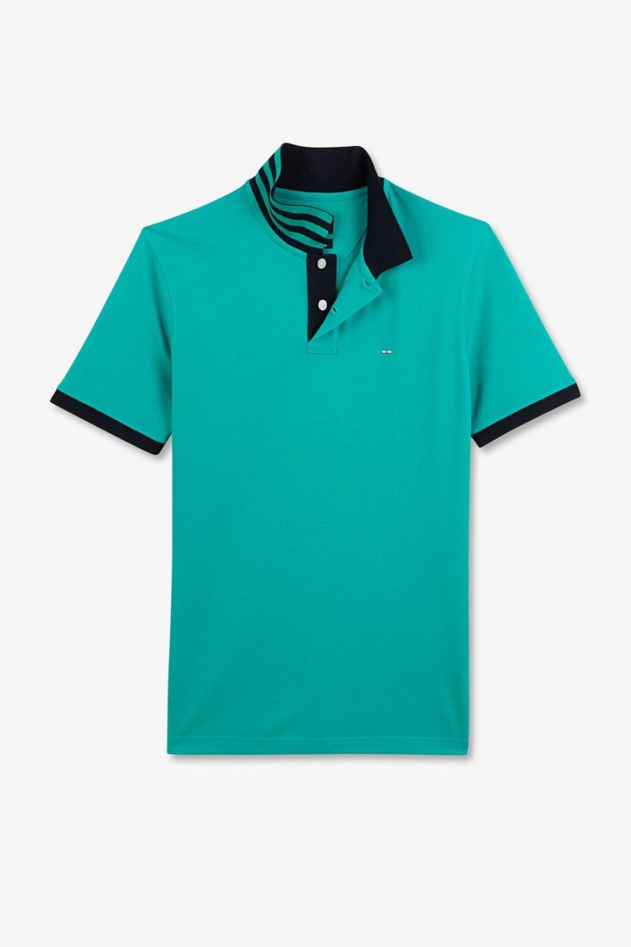 Eden Park Green Short-Sleeves T-Shirt | Polos