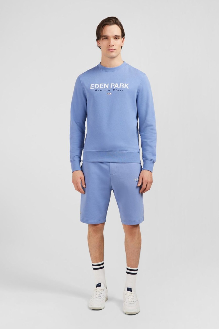 Eden Park Blue Round-Neck Sweatshirt | Sweatshirts