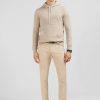 Eden Park Beige Hooded Jumper | Sweaters