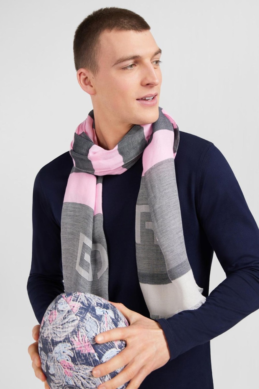 Eden Park Pink Circle Scarf Eden Park | Scarves & Wraps