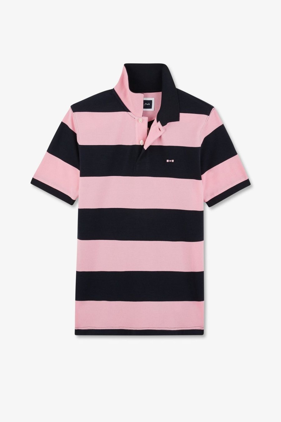 Eden Park Striped Polo | Polos