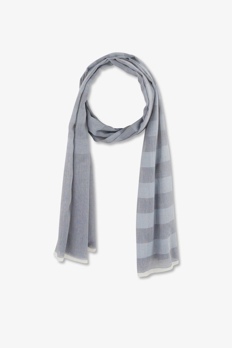 Eden Park Light Blue Circle Scarf | Scarves & Wraps